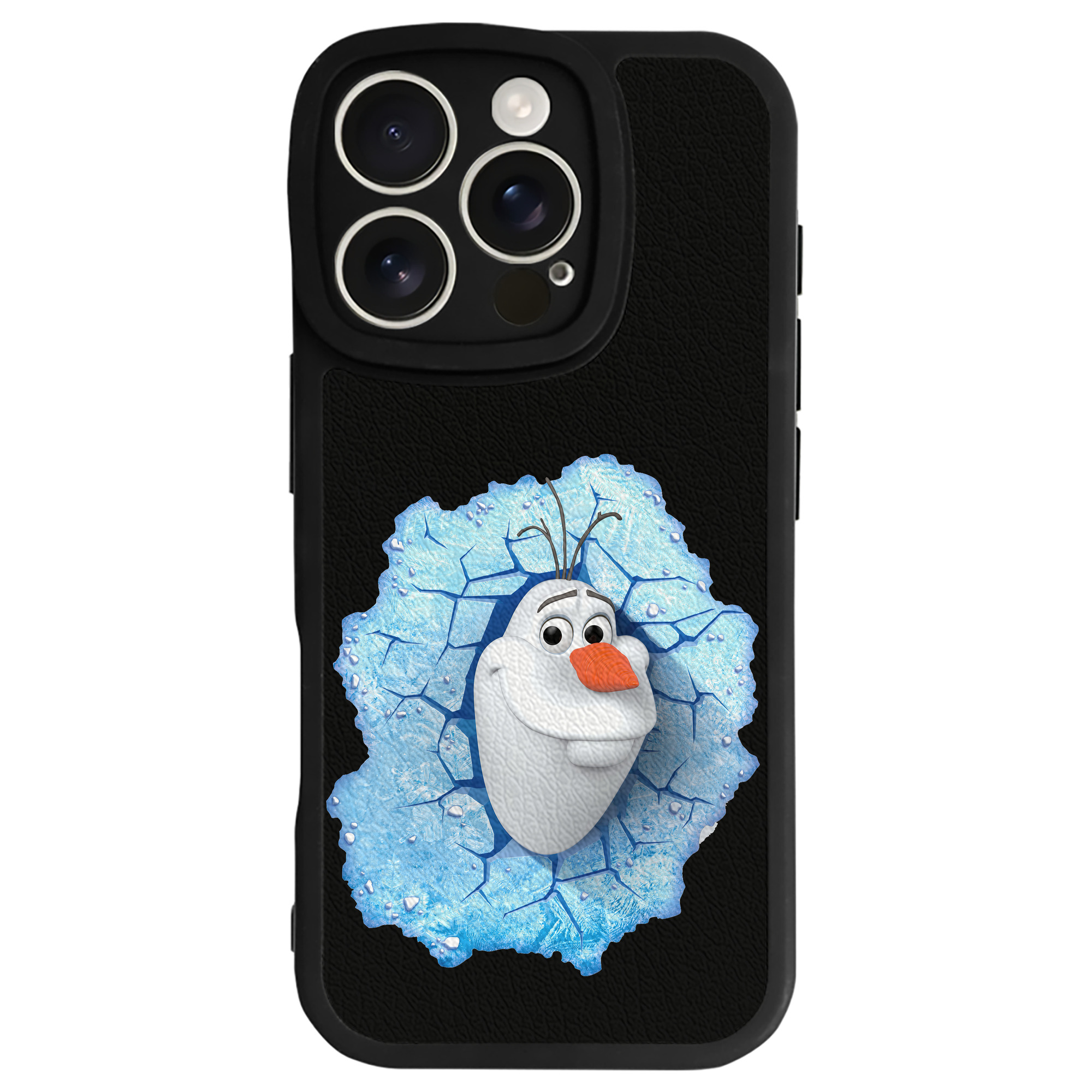 （画像用） アナと雪の女王 アンナ エルサ Frozen Anna Elsa 【iPhone 16シリーズ対応】シリコンスマホケース（レザー調） 材質：シリコン